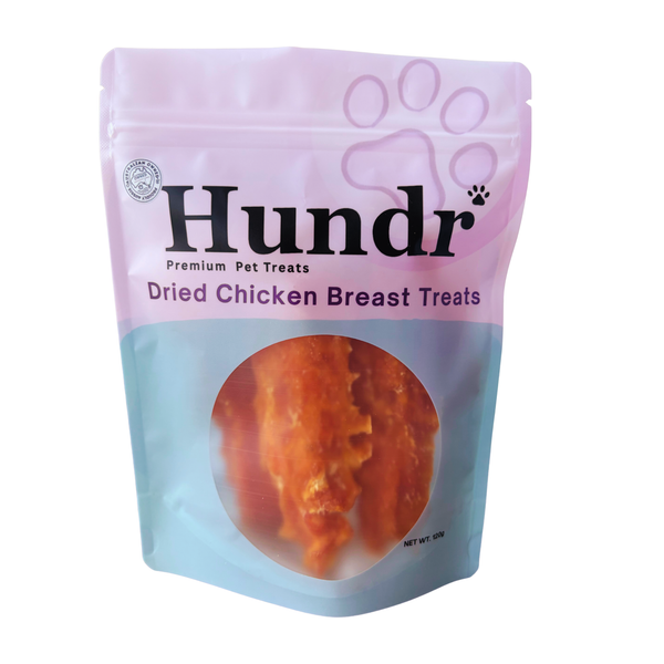 Hundr Dried Chicken Breast Dog Treats | 120g