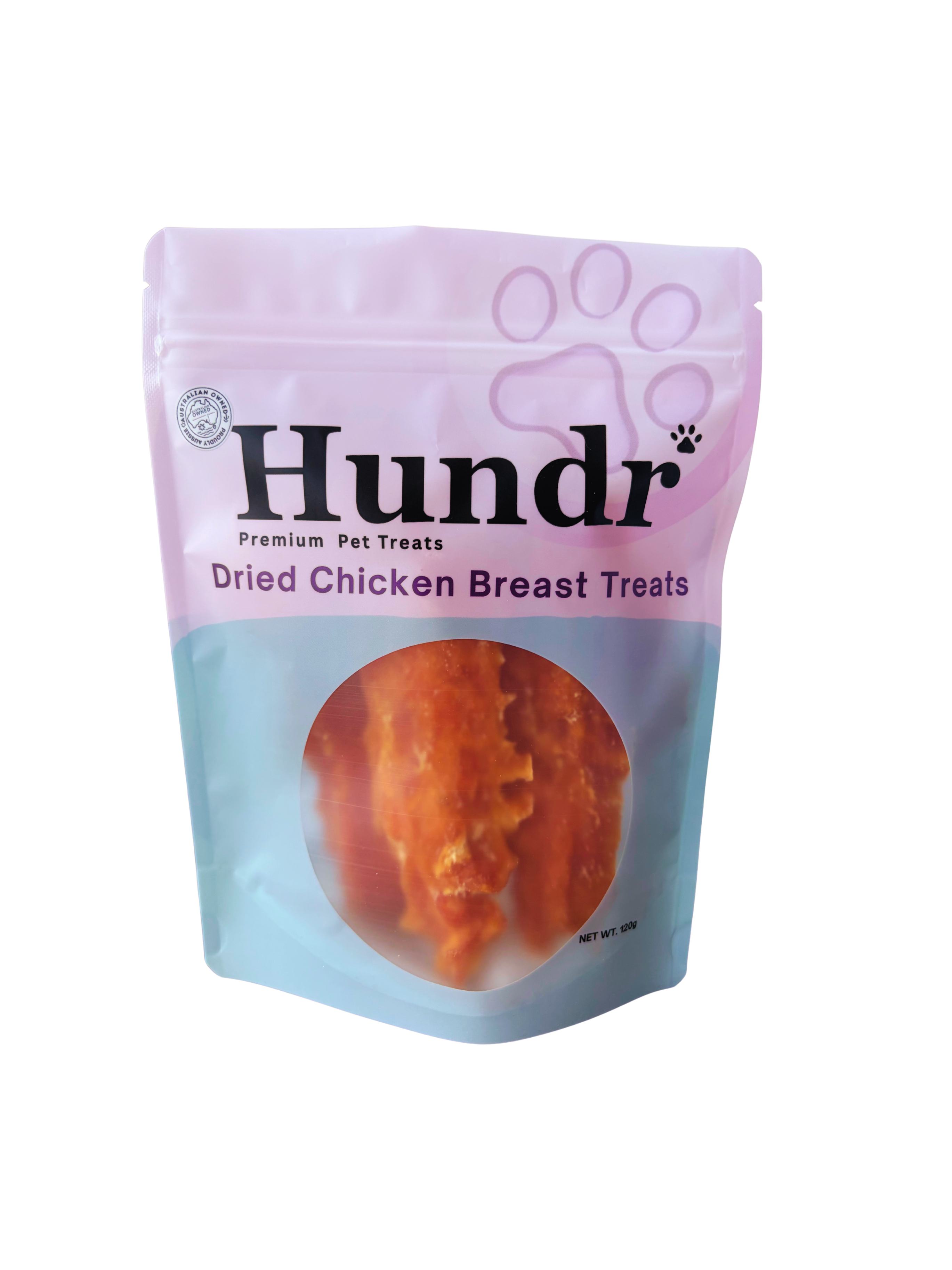 Hundr Dried Chicken Breast Dog Treats | 120g
